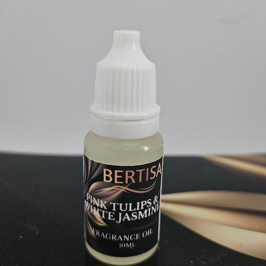 Pink Tulips & White Jasmine Fragrance Oil | 10ml | Diffuser & Burner