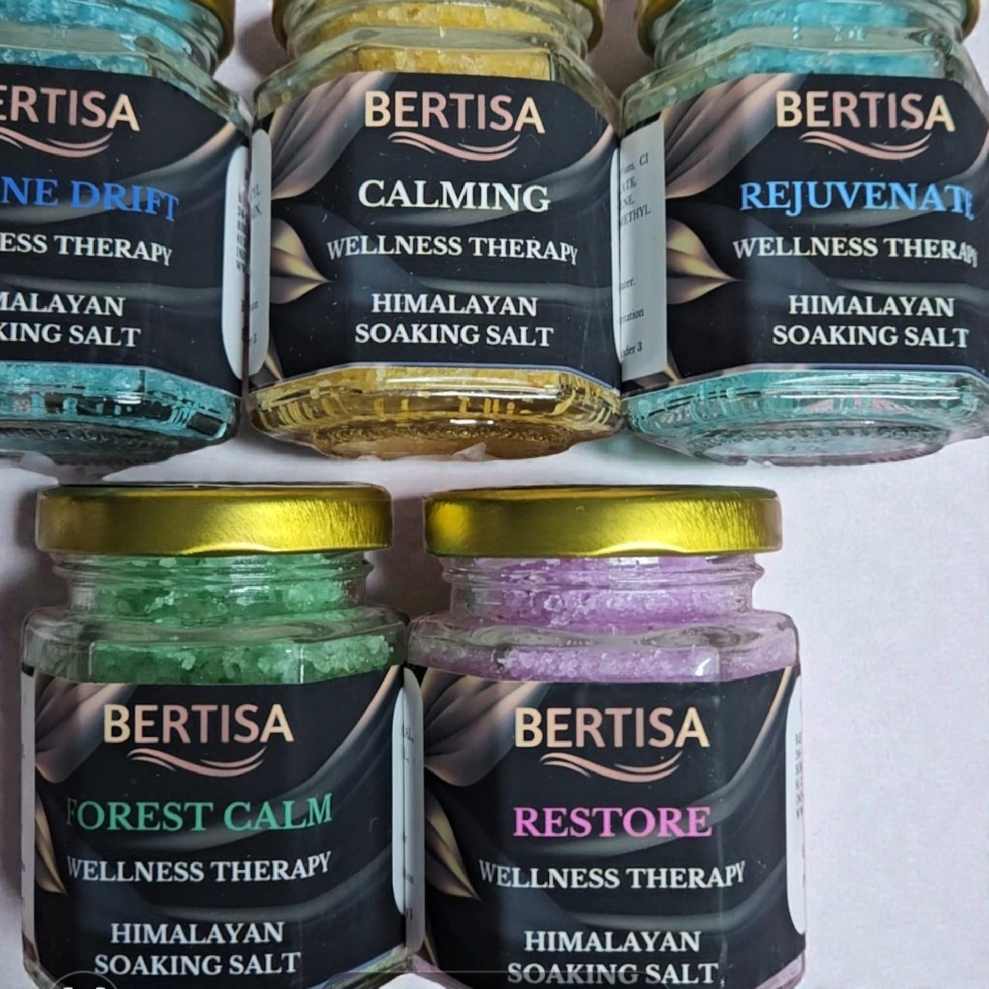 Wellness Therapy Himalayan Bath Salt Set