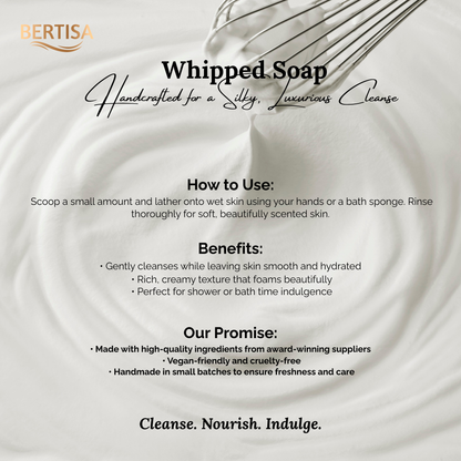 Whipped Soap with Kaolin Clay – Multi-Use | 50g |4  Scents