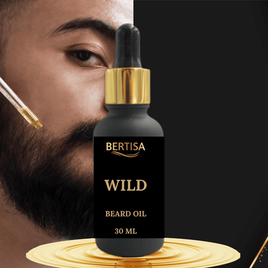 Wild - Conditioning Beard Oil – Bold Scented 30ml - BERTISA